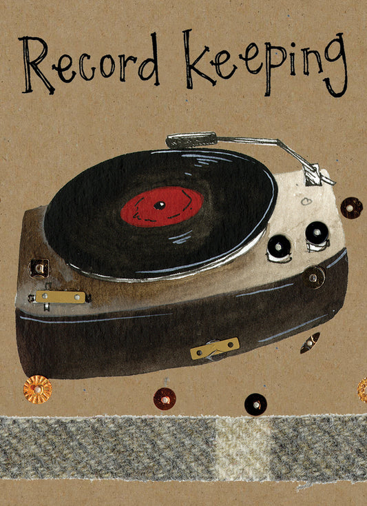 RECORD KEEPING SMALL KRAFT NOTEBOOK SKN20