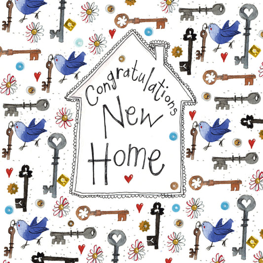 ALEX CLARK KEY TO THE DOOR NEW HOME CARD | LS130 | 260684