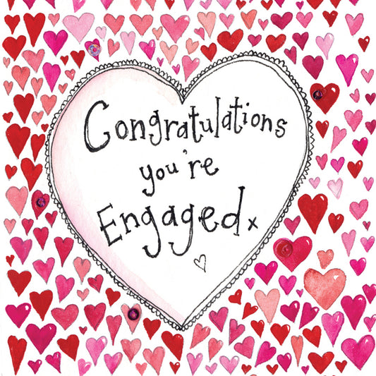 ALEX CLARK ENGAGEMENT HEARTS CARDS | LS137 | 260685