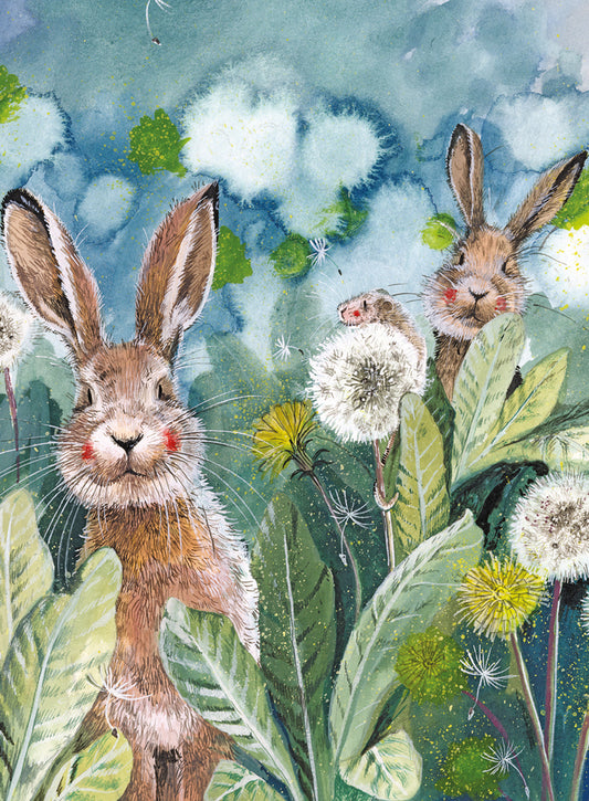 LITTLE RABBITS SMALL SPIRAL NOTEPADS SSN57