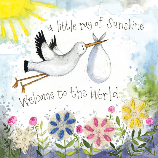 ALEX CLARK LITTLE RAY OF SUNSHINE NEW BABY FOIL CARD S375 | 260897