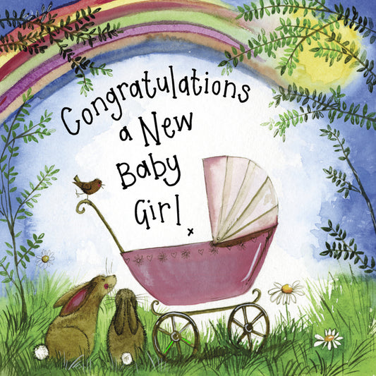 ALEX CLARK SUNSHINE PINK PRAM FOIL CARD S428 | 260908