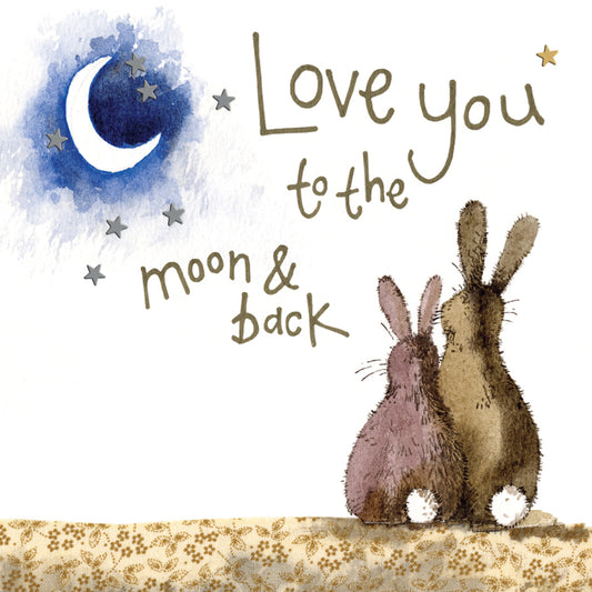 ALEX CLARK MOON LOVE CARD S92 | 260926