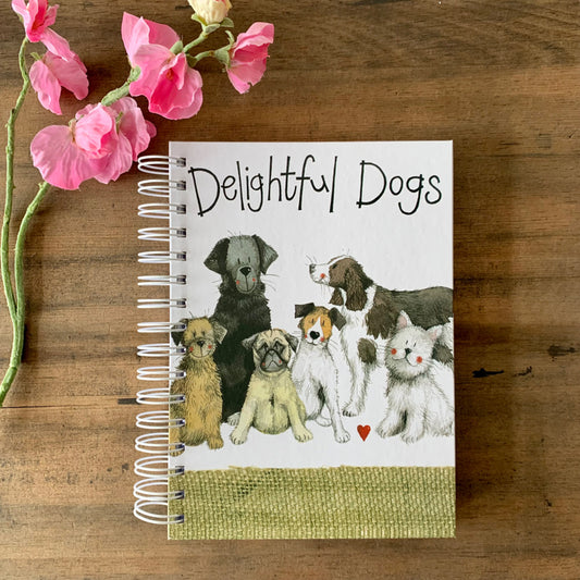 DELIGHTFUL DOGS SPIRAL JOURNAL SJ08