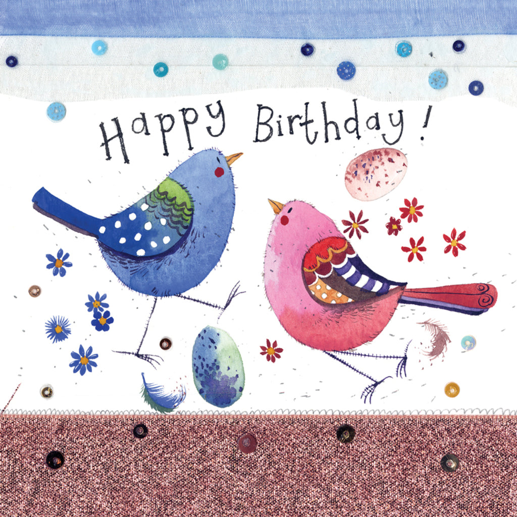 ALEX CLARK BEAUTIFUL BIRDS BIRTHDAY CARDS S312 | 260955