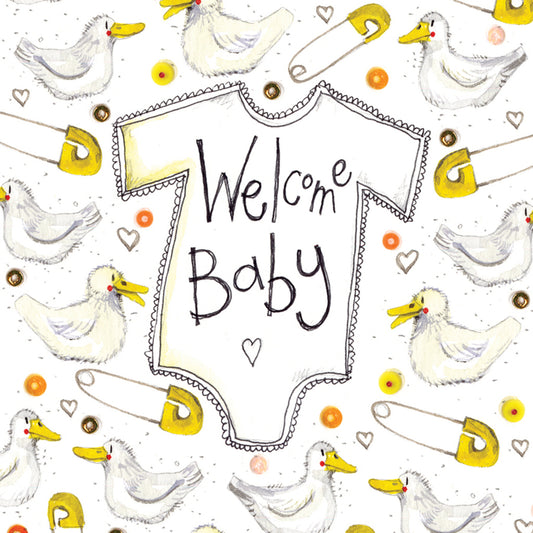 ALEX CLARK WELCOME BABY CARD LS123 | 260983