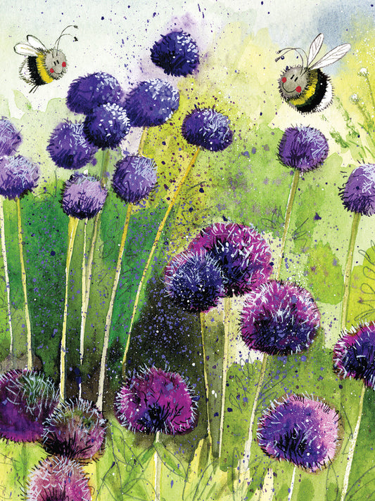 ALLIUMS SMALL CHUNKY NOTEBOOK SCN20