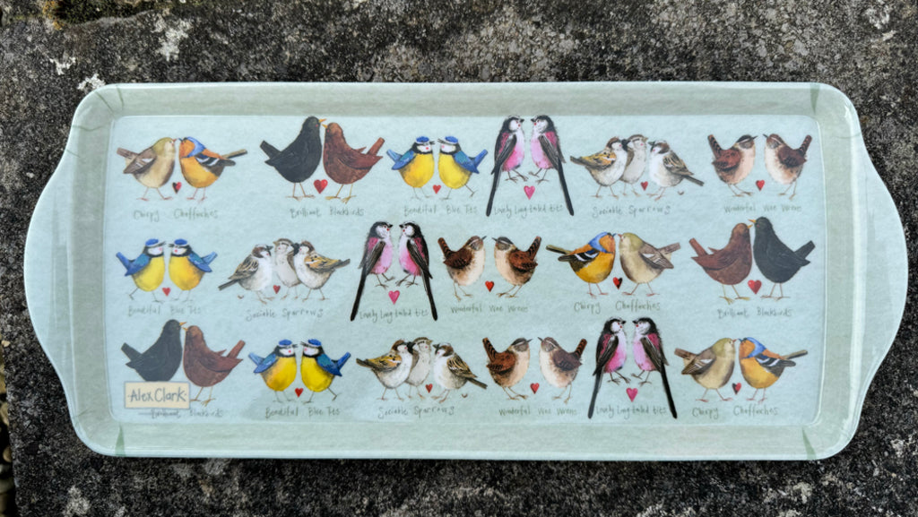 MEDIUM BRILLIANT BIRDS TRAY MTY06