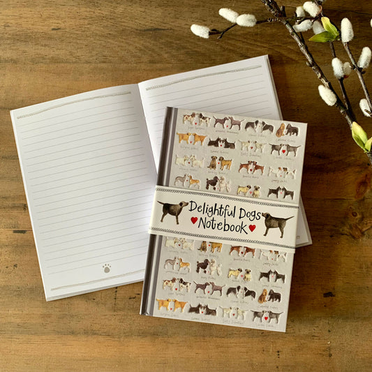 DELIGHTFUL DOGS SMALL HARDBACK JOURNAL SHB01