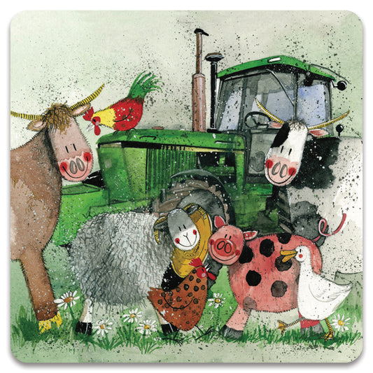 BIG GREEN FRIDGE MAGNET FM185