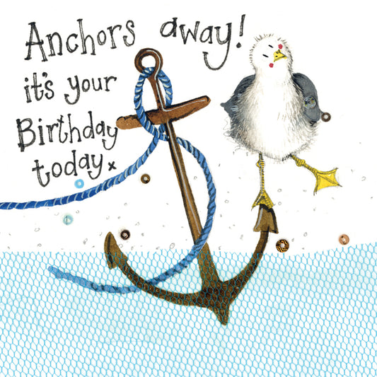 ALEX CLARK ANCHORS AWAY CARD LW09 | 261273