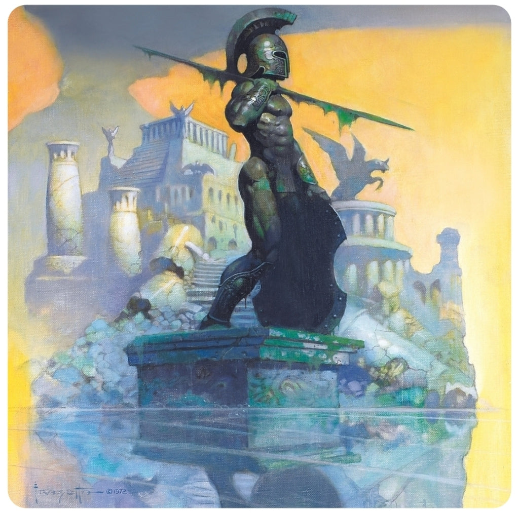 Frank Frazetta Atlantis Premium Drink Coaster Resin With Cork Backing 261760 1820 261760