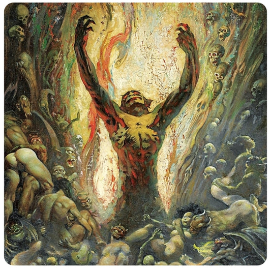 Frank Frazetta Reign of Wizardry Coaster Premium Drink Coaster Resin With Cork Backing 261792 1839 261792