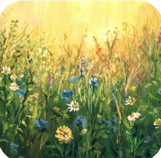 Watercolor Landscape V6 Premium Drink Coaster Resin With Cork Backing 261895 74880 261895