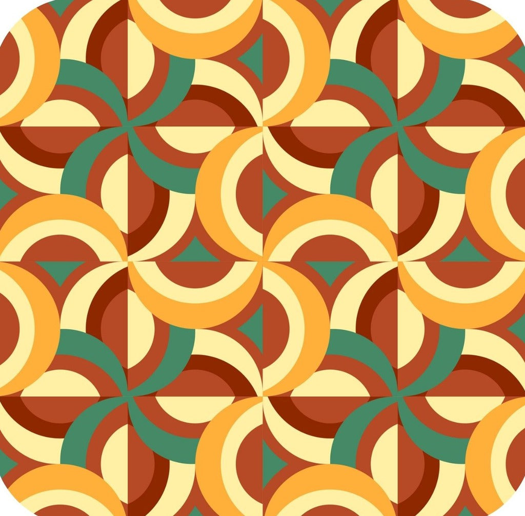 Modern Diversity Green Gold And Caramel V5 Premium Drink Coaster Resin With Cork Backing 261915 74900 261915