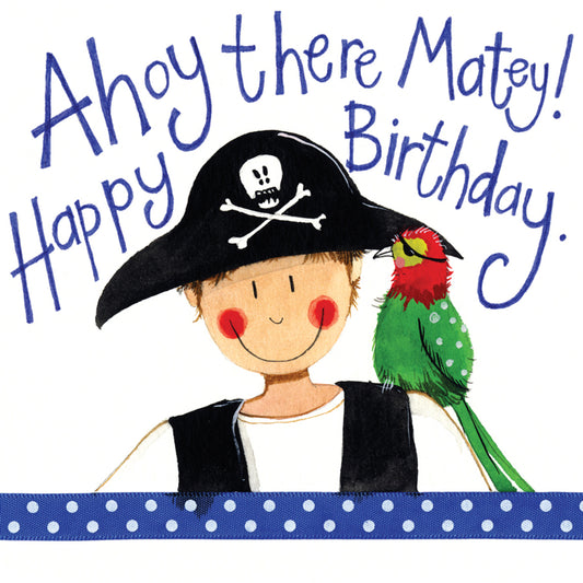 ALEX CLARK PIRATE BIRTHDAY CARD LS63 | 262083