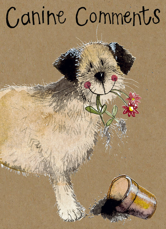 BORDER TERRIER SMALL KRAFT NOTEBOOK SKN14