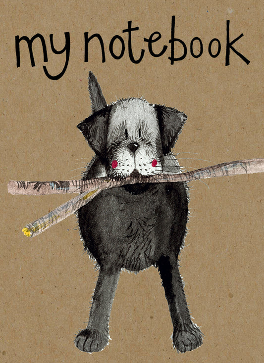 BLACK LAB SMALL KRAFT NOTEBOOK SKN09