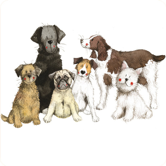ALEX CLARK DOGS TOGETHER COASTER C195 | 262182