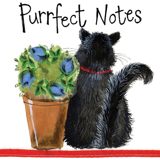 PUSS AND POT MINI MAGNETIC NOTEPAD MM35