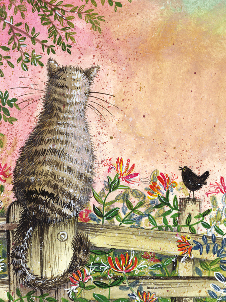 HONEYSUCKLE CAT SMALL CHUNKY NOTEBOOK SCN25