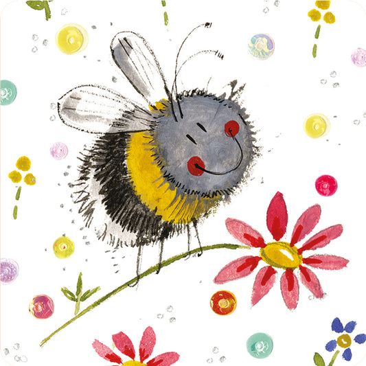 ALEX CLARK BEE AND FLOWERS COASTER C176 | 262352