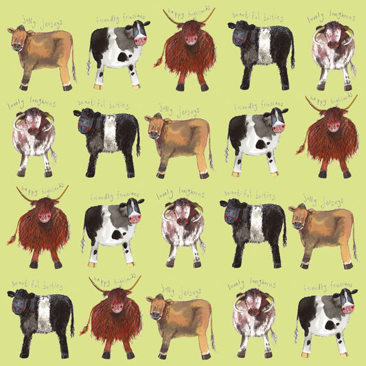 ALEX CLARK COWS COASTER C95 | 262389
