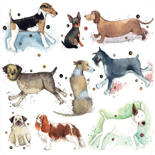 ALEX CLARK DOGS COASTER C175 262403