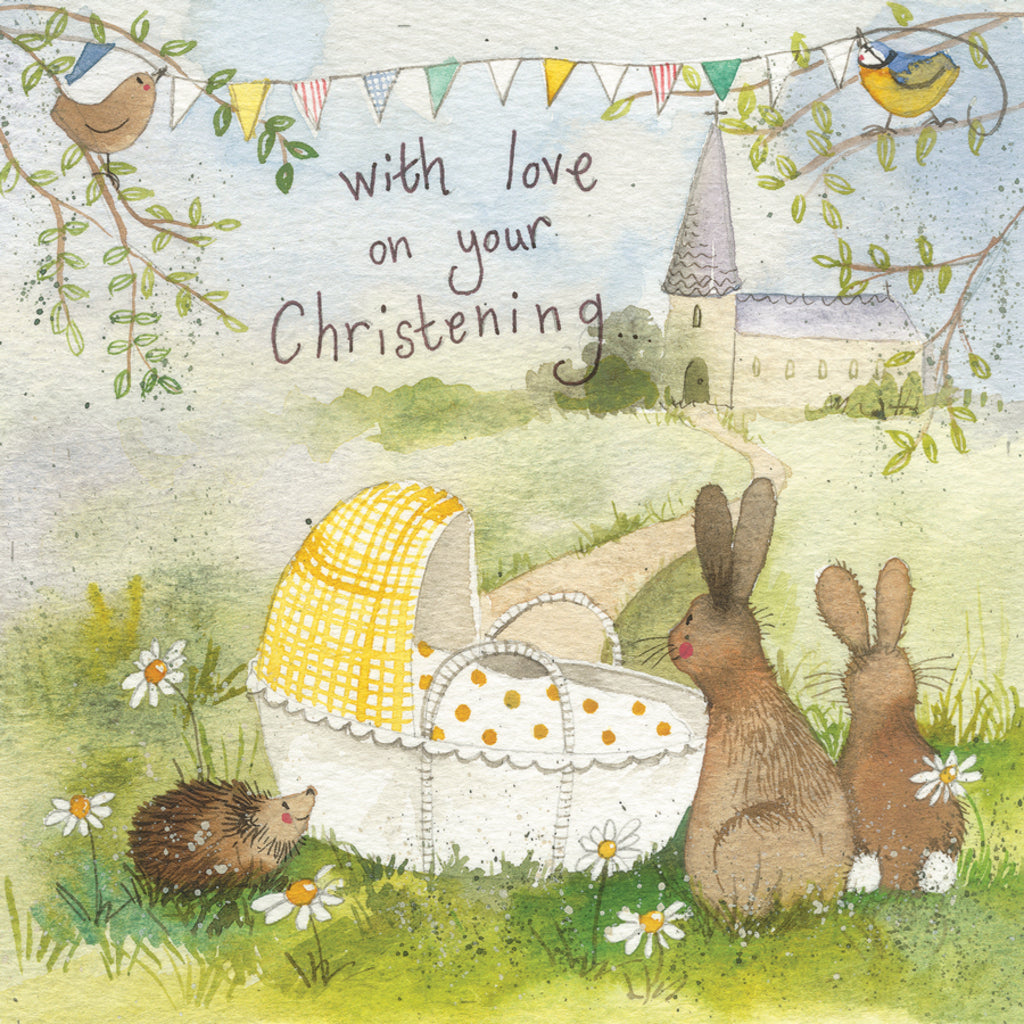 CHRISTENING DAY CARD AC565
