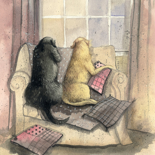 LOOKING OUT BLANK CARD AC594