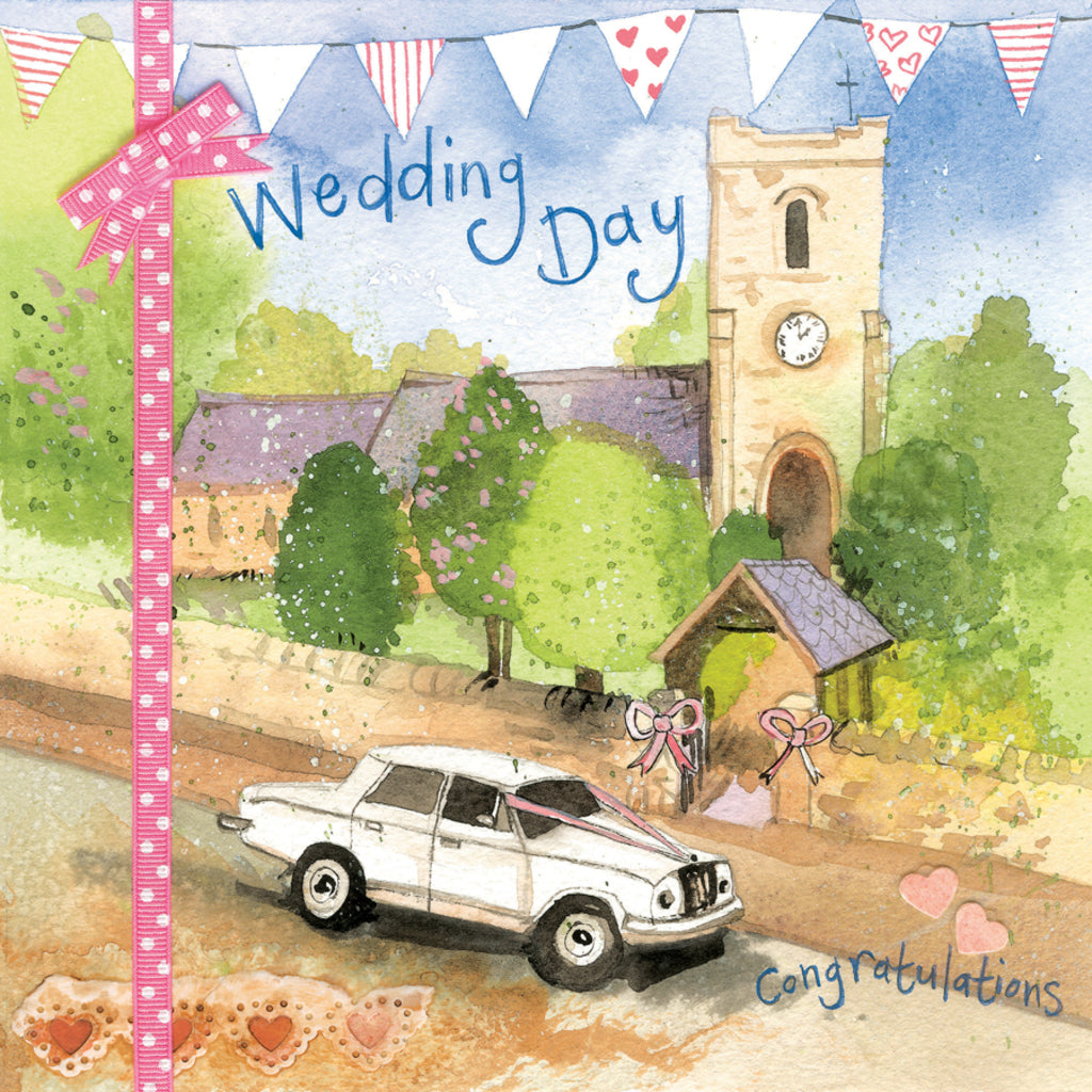 CHURCH WEDDING CARD AC633
