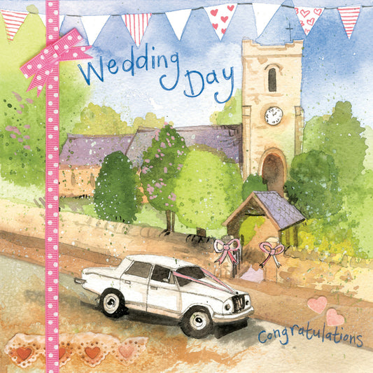 CHURCH WEDDING CARD AC633