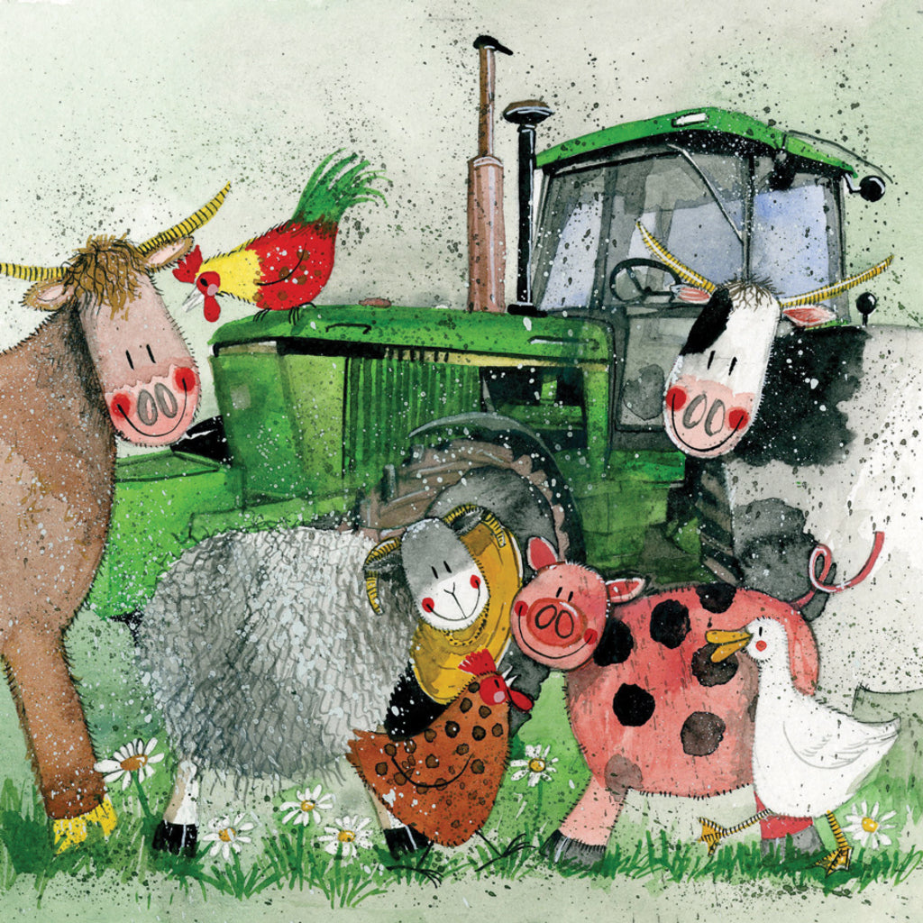 BIG GREEN BLANK CARD AC663