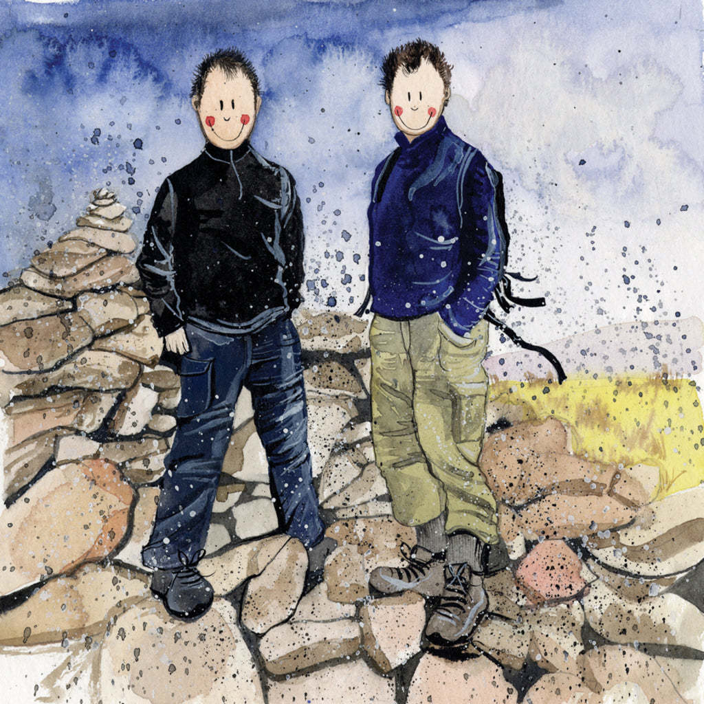 MOUNTAIN MEN BLANK CARD AC665