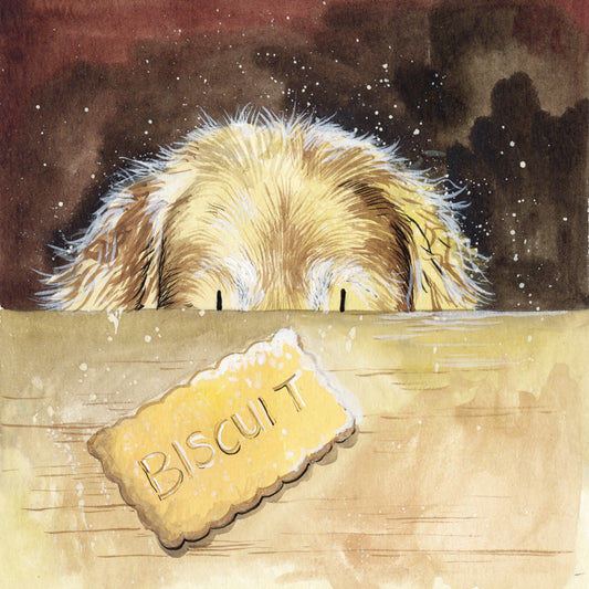 BISCUIT BLANK CARD AC691