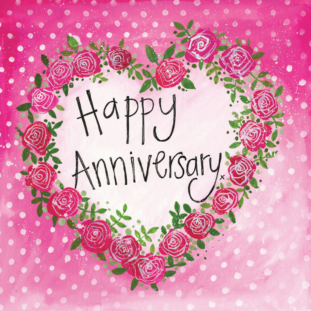 ANNIVERSARY ROSES CARD AC718