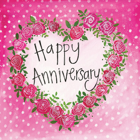 ANNIVERSARY ROSES CARD AC718