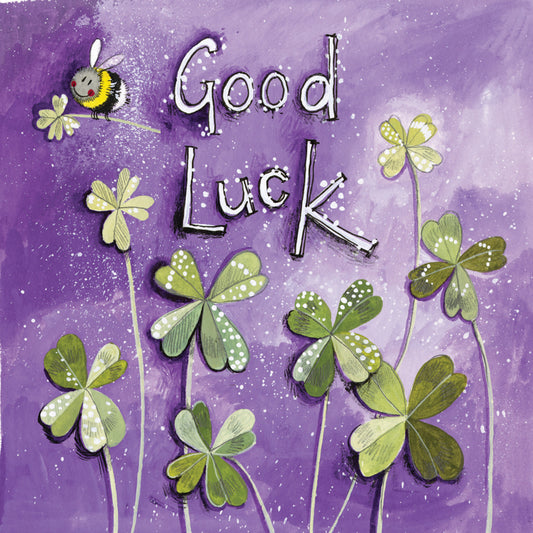 LUCKY BEE GOOD LUCK CARD AC719