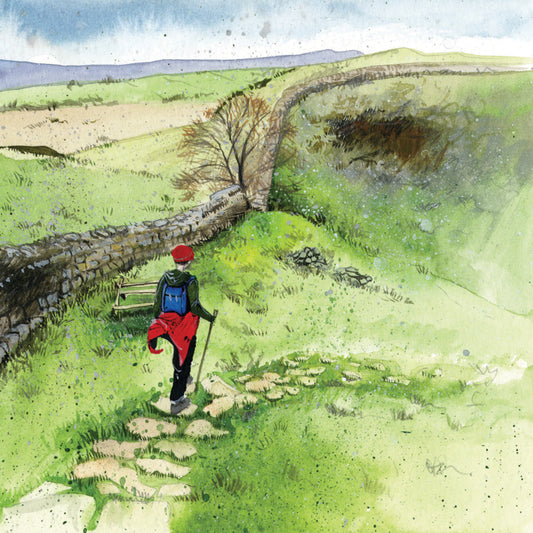 COUNTRY HIKE BLANK CARD AC742