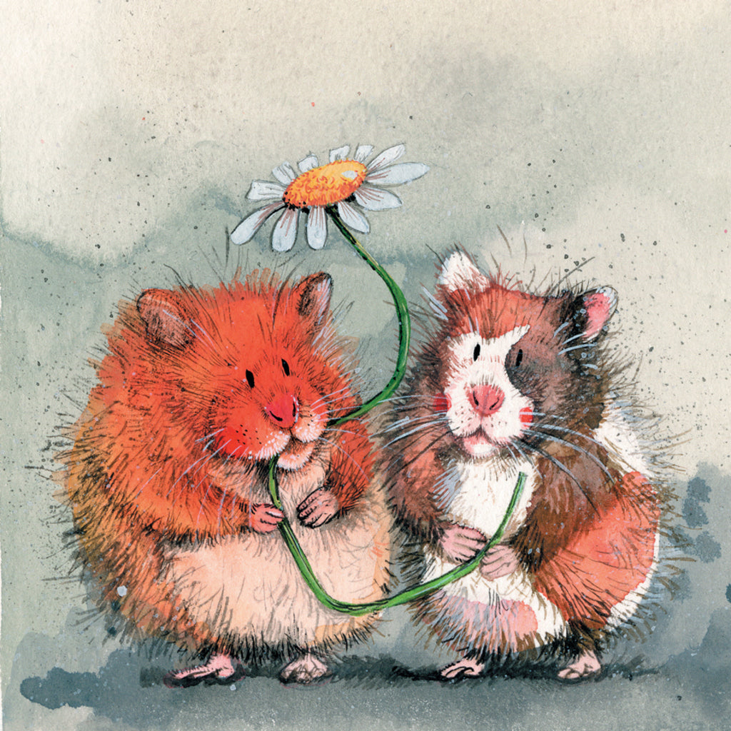 GINGER & PATCH BLANK CARD AC749