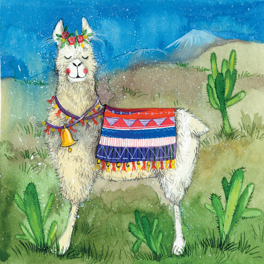 LLAMA BLANK CARD AC751