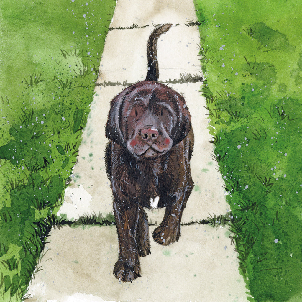 WALKING HOME CARD AC852 – Gotham Gifts | Carol Wilson