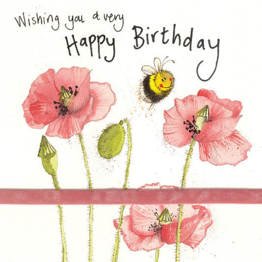 BEES BIRTHDAY CARD S04