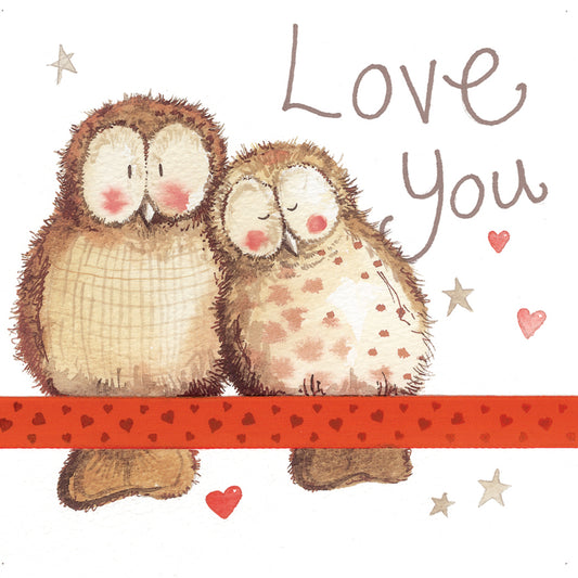 OWLS LOVE YOU CARD S46