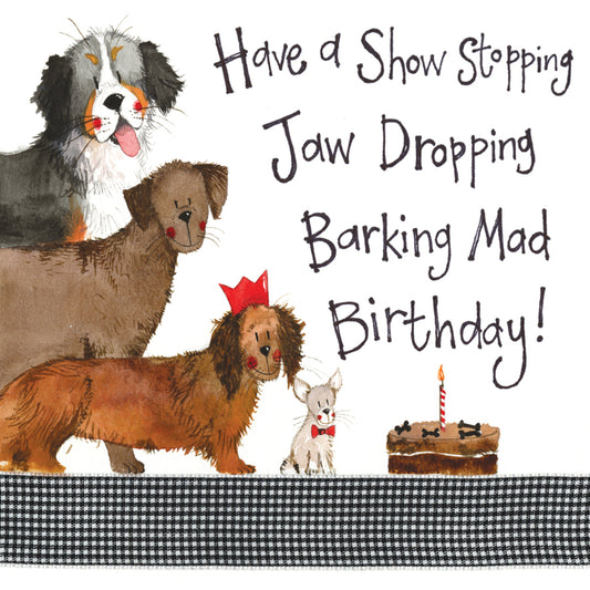 CANINE EATING SERVICES BIRTHDAY CARD S104