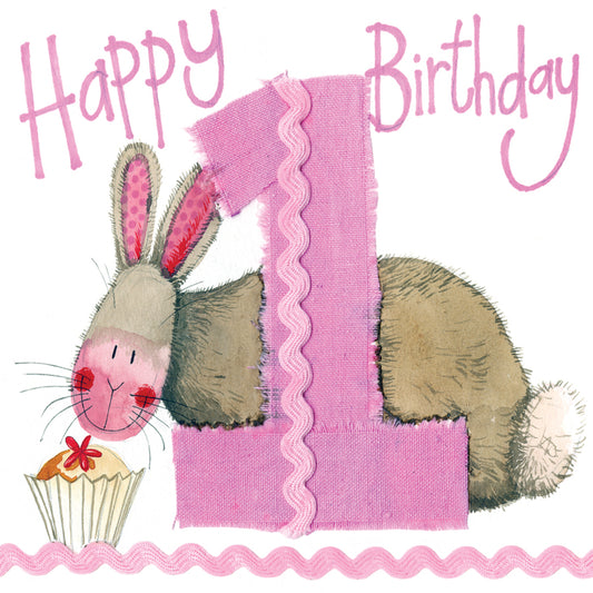 ONE FOR A GIRL 1ST BIRTHDAY S126