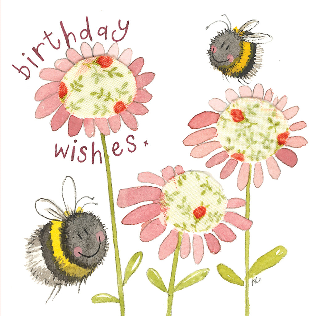 BIRTHDAY BEES CARD S337