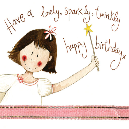 FAIRY BIRTHDAY CARD LS64