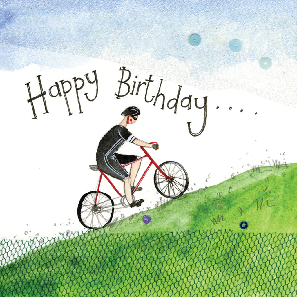 HILL CLIMB BIRTHDAY CARD LS103