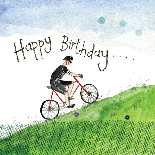 HILL CLIMB BIRTHDAY CARD LS103